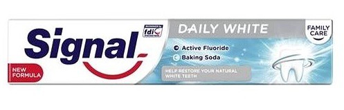Signal ZP Family Daily White 75ml | Kosmetické a dentální výrobky - Dentální hygiena - Zubní pasty Signal ZP Family Daily White 75ml | Kosmetické a dentální výrobky - Dentální hygiena - Zubní pasty
